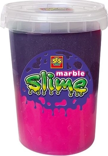 SES Slime marmorizzato rosa-viola 200 g