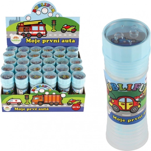 Bolle di sapone Le mie prime auto 50 ml, 30 pezzi in box