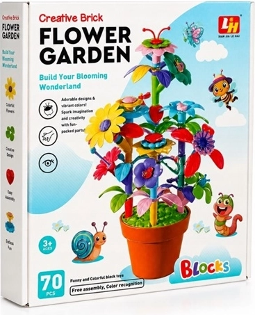 Set da costruzione Giardino (70 pezzi)