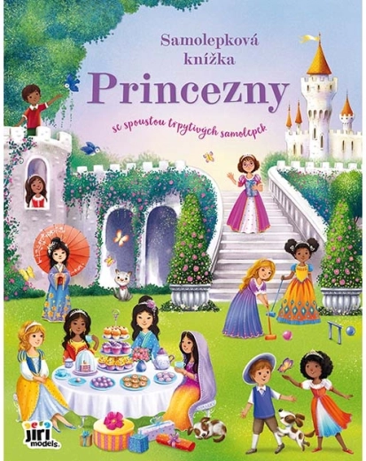 Grande libro di adesivi Principesse