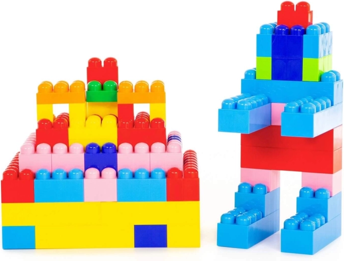 Pezzi colorati facili da assemblare