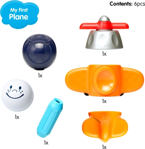 SmartMax il mio primo aereo – set di costruzione magnetico per bambini