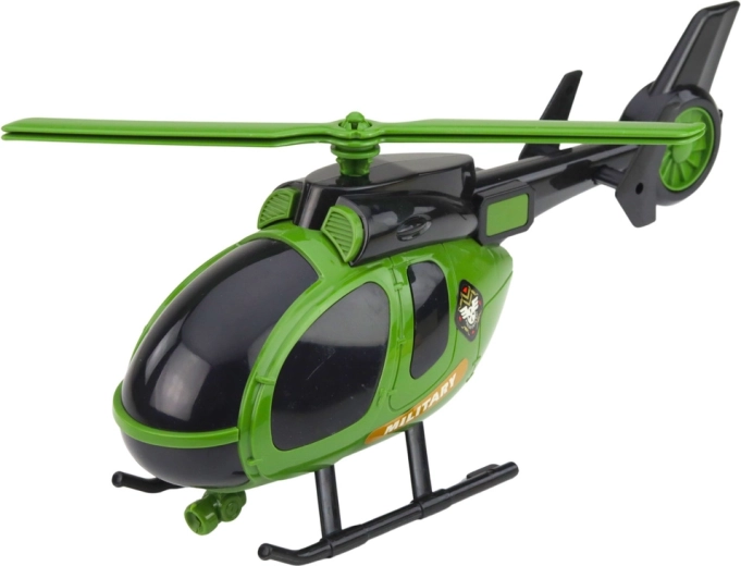 Elicottero e auto sportiva militare per missioni diverse