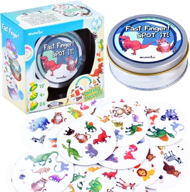 Gioco di osservazione trova la coppia Dinosauri