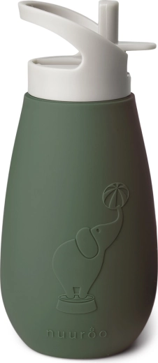 NuuRoo Pax borraccia in silicone dusty green