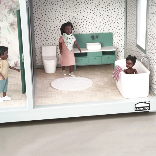 Compatibile con il mondo Lundby (scala 1:18)