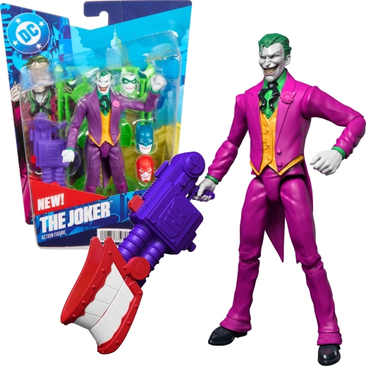 Mattel DC Comics action figure Joker 17 cm con accessori