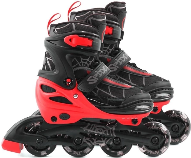Pattini in linea Spiderman 3 in 1 con ruote LED