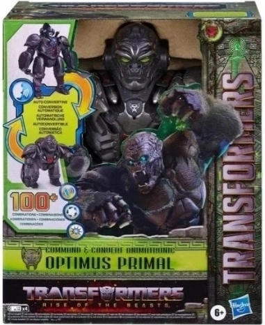 Figura animatronica interattiva Transformers Optimus Primal
