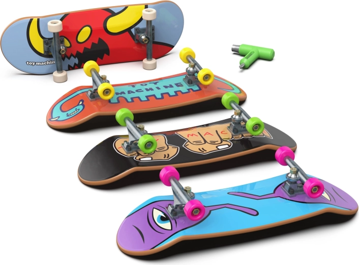 Quattro fingerboard in un unico set