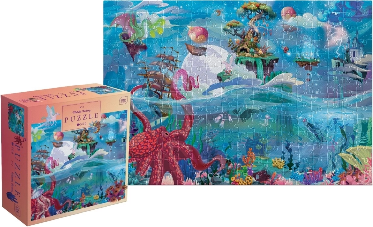 Puzzle Interdruk Metallic Fantasy: Il Paese delle Meraviglie 500 pezzi