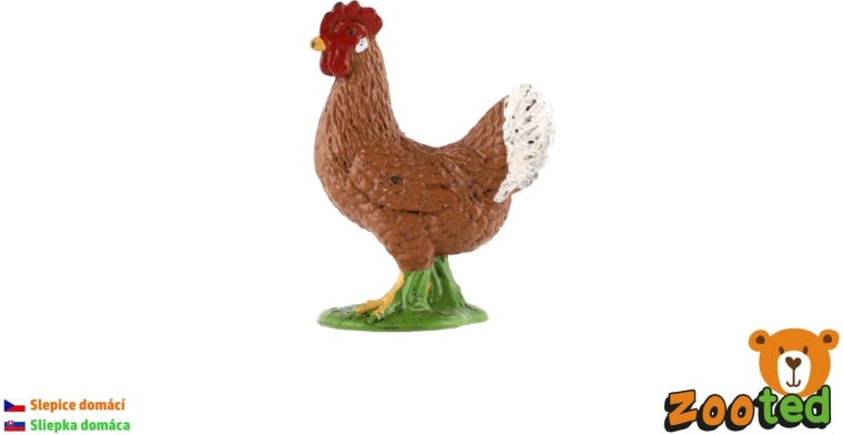 Figura di gallina domestica, 4 cm