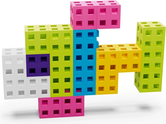 100 pezzi colorati per creatività senza limiti