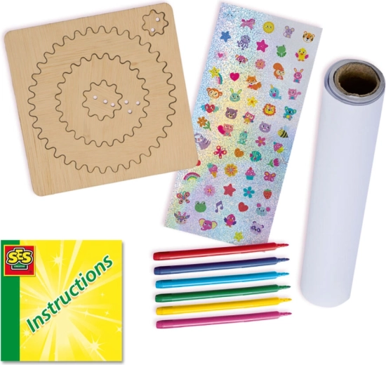 Adesivi glitterati per decorazioni extra