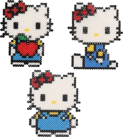 Hello Kitty set di perline da stirare per bambini