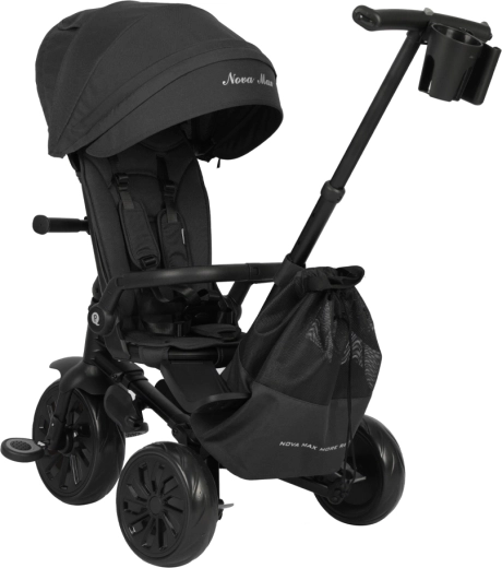 Comfort nelle passeggiate: sedile girevole, poggiapiedi e capottina