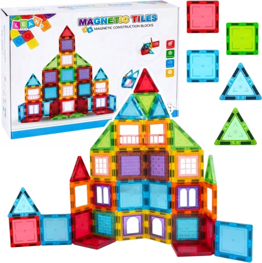 Set da costruzione magnetico 3D da 45 pezzi