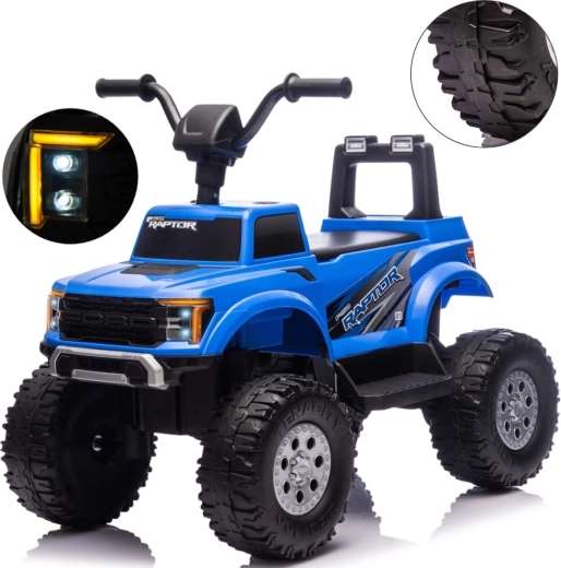 Macchinina elettrica Milly Mally Ford F-150 Raptor blu