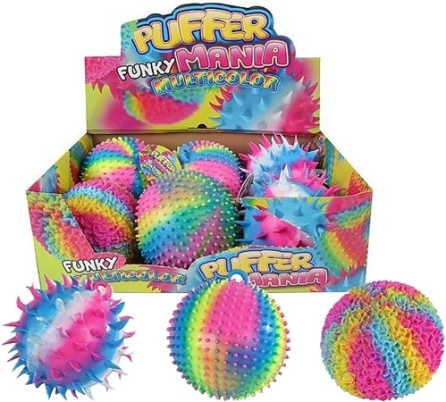 Palla arcobaleno Funky Mania 18 cm - 1 pezzo