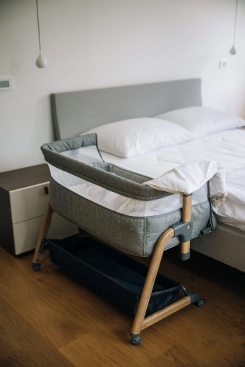 Culla affiancabile al letto – vicina in sicurezza