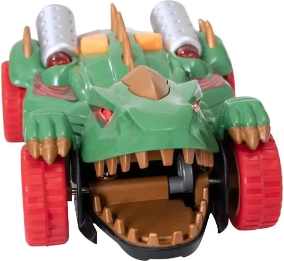 Design da dinosauro su ruote