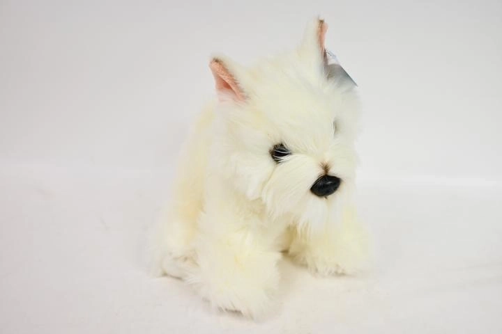 Cane di peluche West Highland Terrier seduto 30 cm