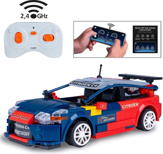CaDA Citroën C4 WRC 2008 modello RC da costruire in scala 1:20