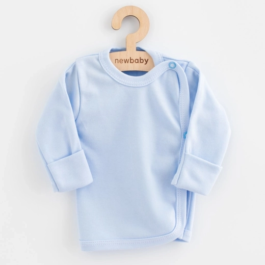 Camicina per neonato New Baby Classic II azzurra 56 (0–3 mesi)