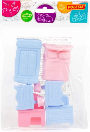 Set da 6 pezzi per arredare la casetta
