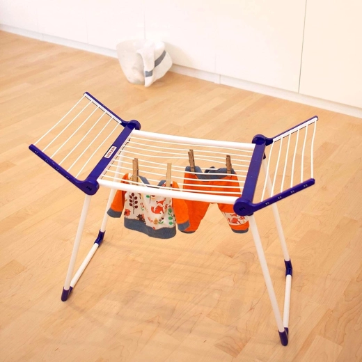 La struttura pieghevole fa risparmiare spazio