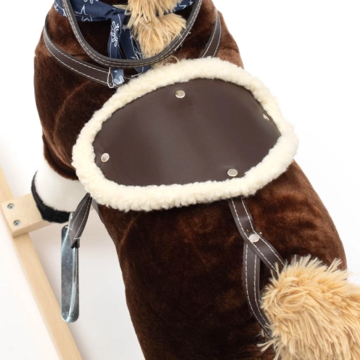 Morbido peluche e sella confortevole