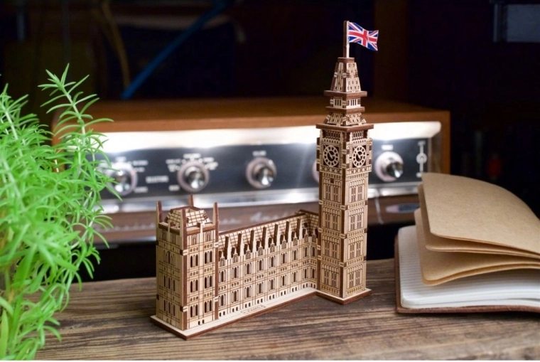 L’iconico Big Ben come decorazione elegante