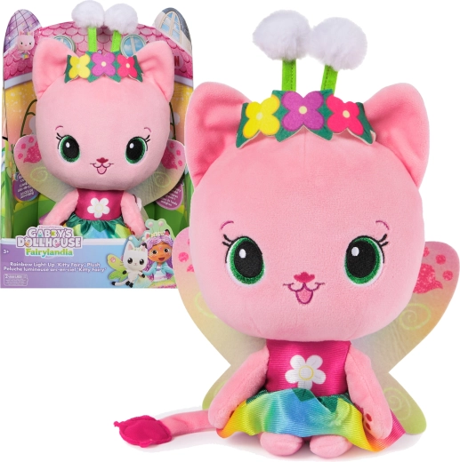 Spin Master Gabby’s Dollhouse peluche gattina fatina Wróžkicia interattiva 35 cm