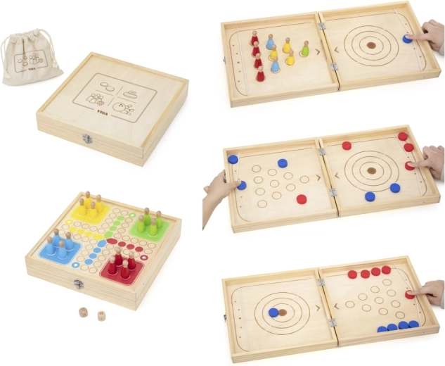 Quattro giochi in una valigetta