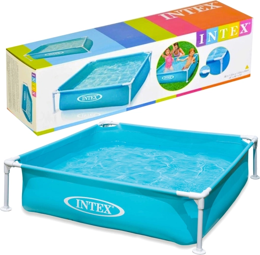 Piscina per bambini con telaio 122 × 122 × 30 cm 342 l INTEX