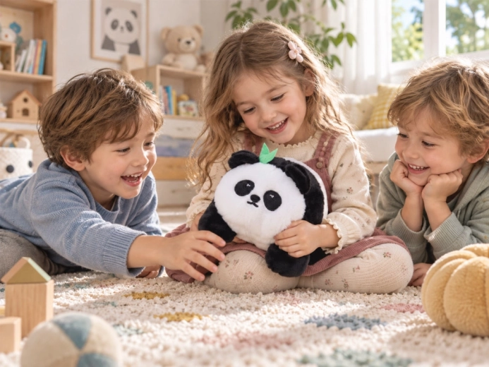 Morbido compagno di peluche