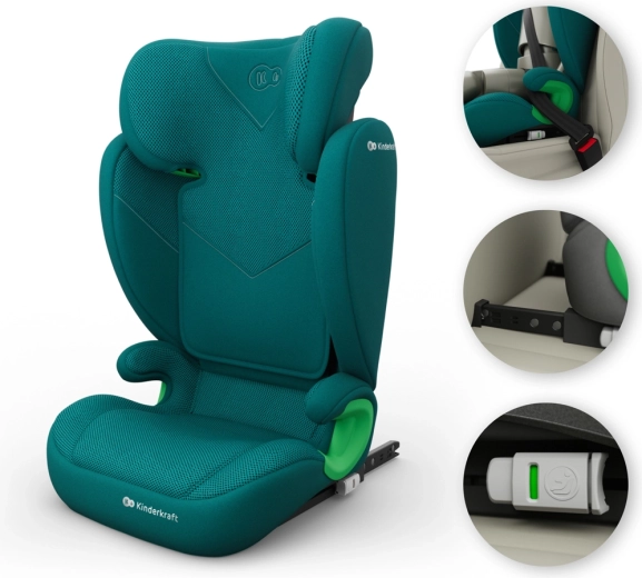 ISOFIX stabile con indicatori di corretta installazione