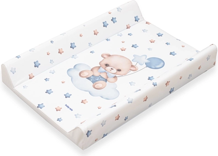 Fasciatoio Baby Mix Orsetto 47 × 70 cm – Blu
