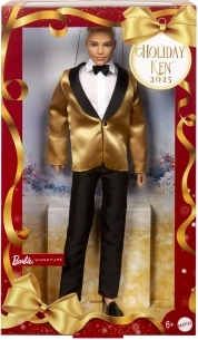 Bambola da collezione Barbie Ken Holiday 2025