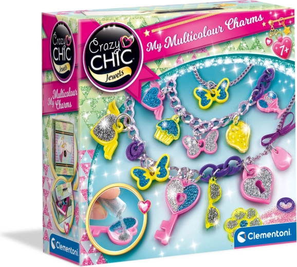 Crazy Chic ciondoli e braccialetti colorati