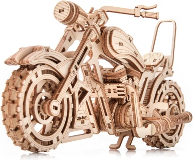 Little Story puzzle 3D in legno Yankee Chopper