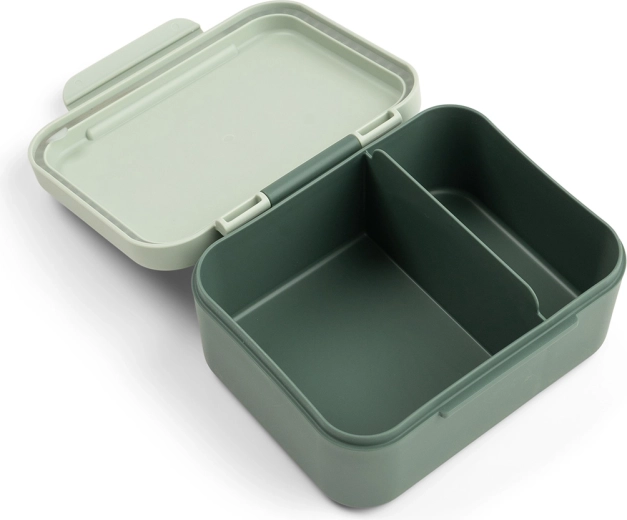 Done by Deer piccolo porta-snack con stecchini Tiny trails verde