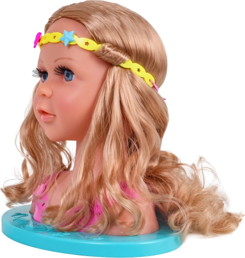 Lunghi capelli per acconciature creative