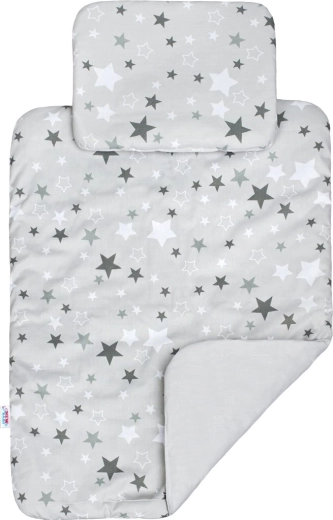 Set pratico di piumini per passeggino e lettino