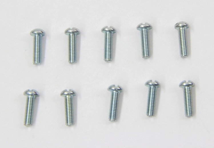 Viti con testa cilindrica M3 × 10 mm, 10 pezzi