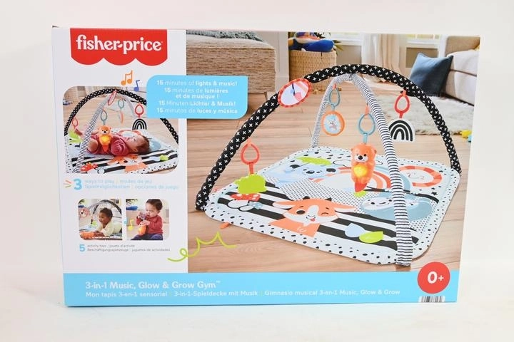 Fisher-Price tappetino musicale ed educativo 3 in 1
