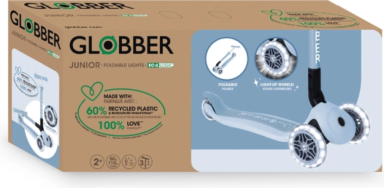 Versione più ecologica con plastica riciclata