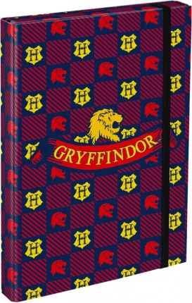 Baagl cartellina per quaderni scolastici A4 Harry Potter – Grifondoro