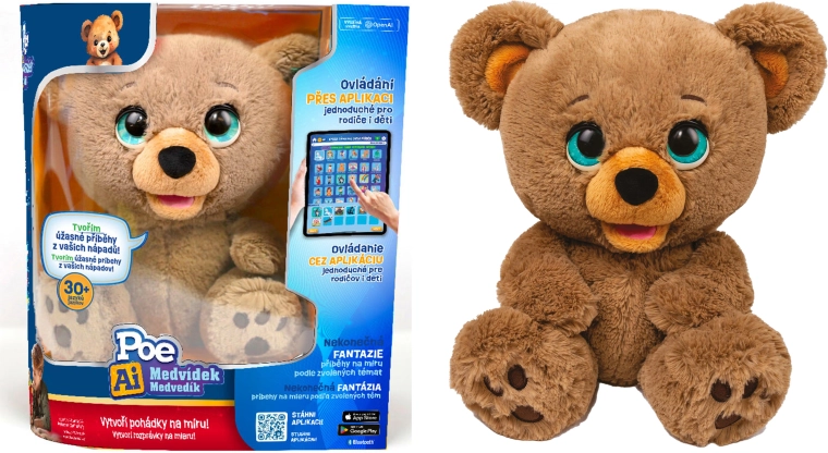 Orsetto di peluche interattivo Poe