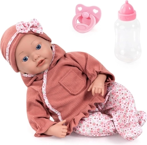 Bambola Bayer Design Reborn con accessori 38 cm